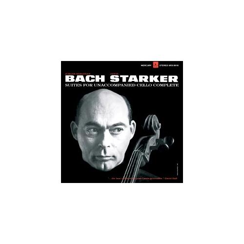 Janos Starker Bach: 6 Solo Cello Suites (3LP)